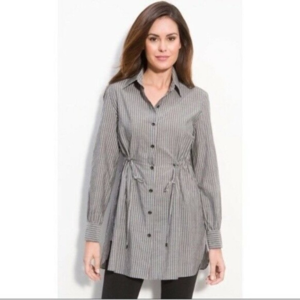 Lafayette 148 Striped Tunic P